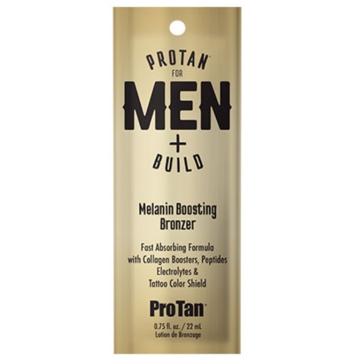 ProTan For Men Melanin Boosting Bronzer - ProTan Tanning Lotion - Packet