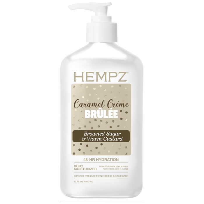 Caramel Creme Brulee Moisturizer - Hempz Skin Care - Bottle 17oz