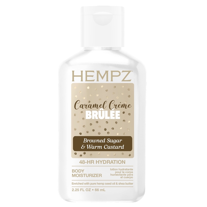 Caramel Creme Brulee Moisturizer - Hempz Skin Care - Mini 2.25oz