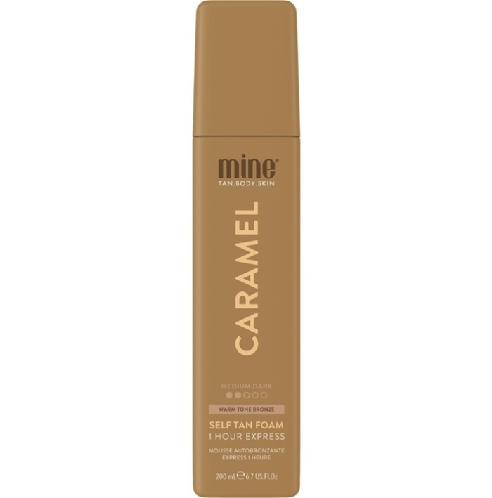 Caramel Self Tan Foam By Minetan - Bottle