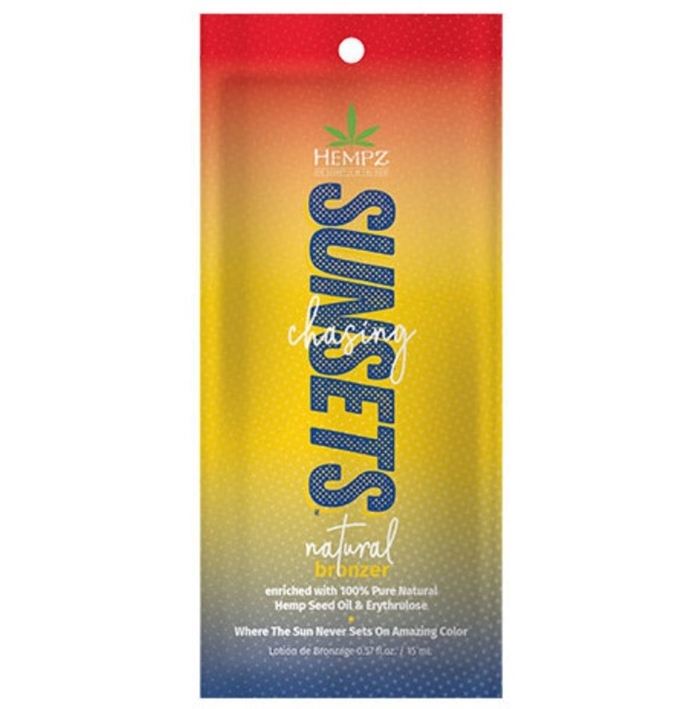 Chasing Sunset Natural Bronzer - Hempz Tanning Lotion - Packet