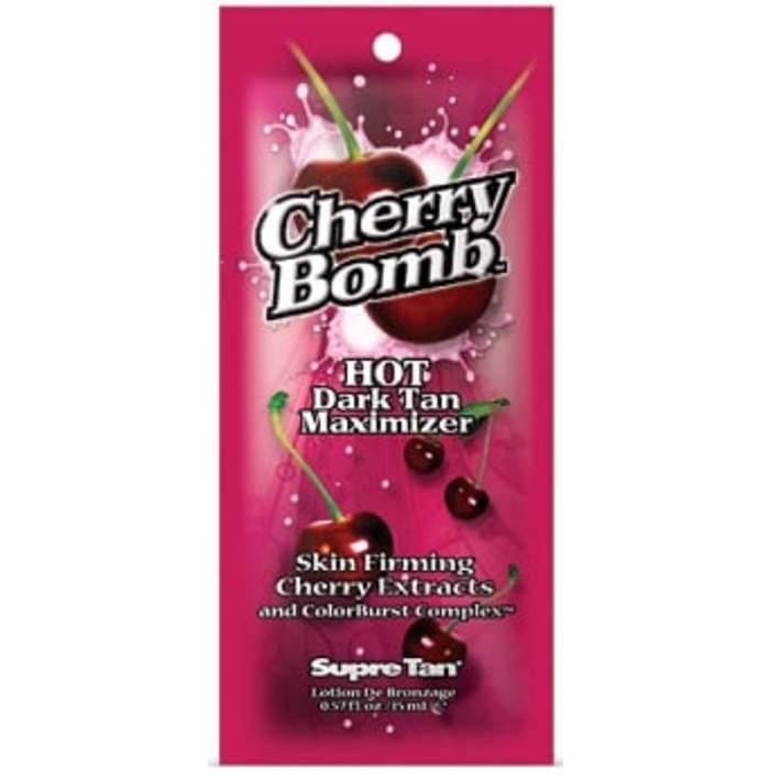 Cherry Bomb Tingle - Supre Tanning Lotion - Packet