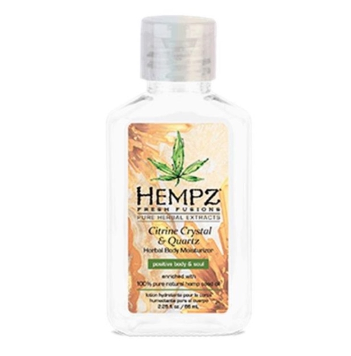 CITRINE CRYSTAL & QUARTZ MOISTURIZER - Hempz Skin Care - Mini