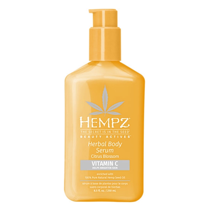Citrus Blossom Body Serum w/ Vitamin C - Hempz Skin Care - Bottle