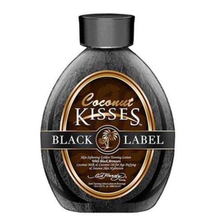 Coconut Kisses Black Bronzer - Ed Hardy Tanning Lotion - Bottle