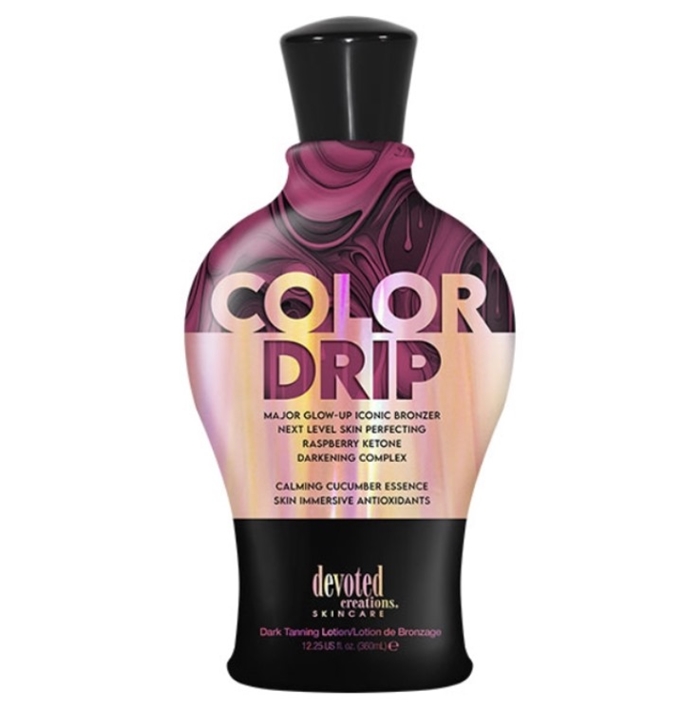 Color Drip Bronzer - Devoted Creations Tanning Lotion - Bottle