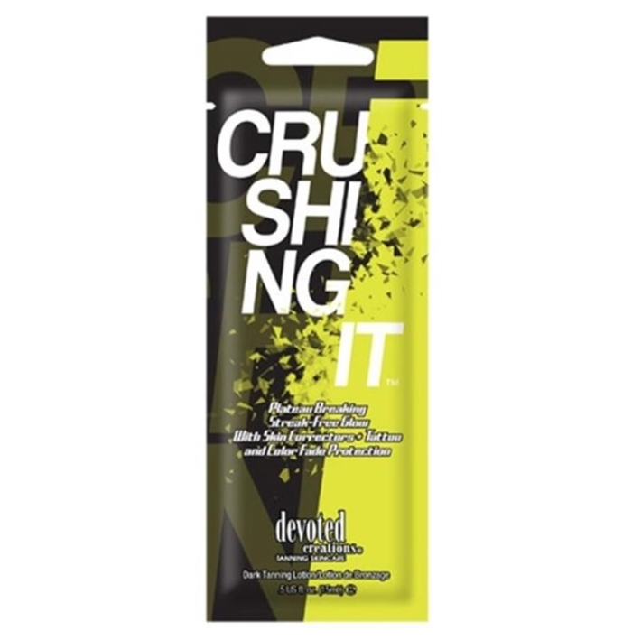 Crushing It Bronzer - Devoted Creations Tanning Lotion - Packet