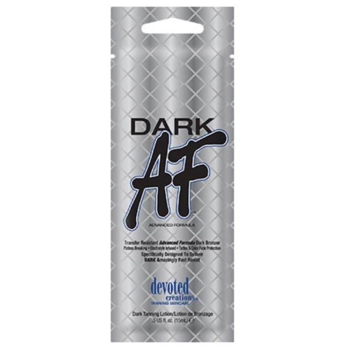 Dark AF - Devoted Creations Tanning Lotion - Packet