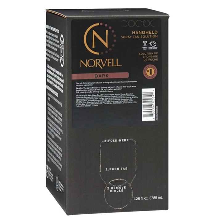 Dark Bronzing - Norvell Spray Tan Solution - 128oz