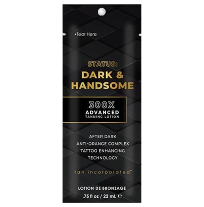 Status Dark & Handsome Bronzing - Tan Inc Tanning Lotion - Packet