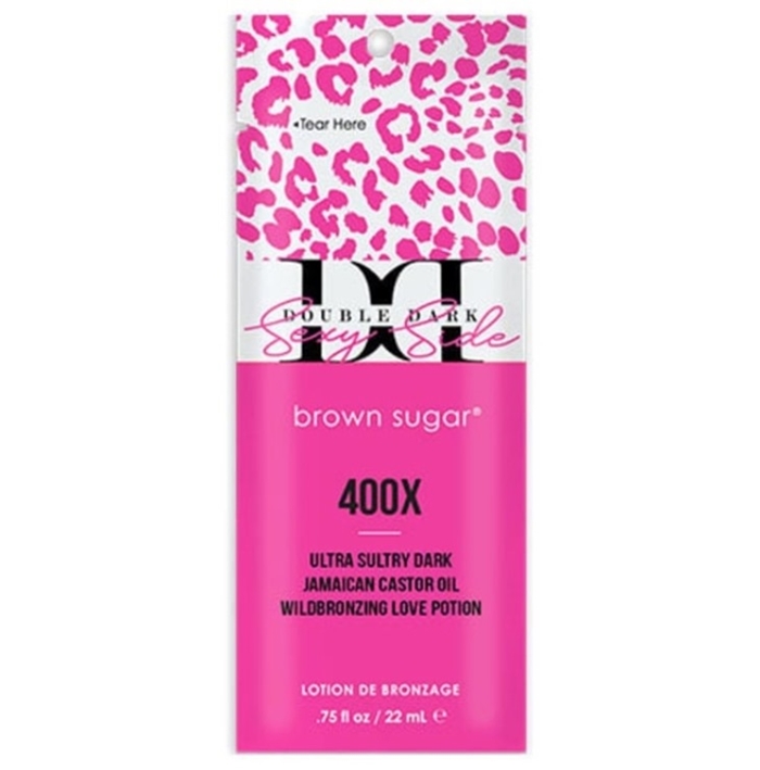 Double Dark Sexy Side Bronzer - Tan Inc Tanning Lotion - Packet