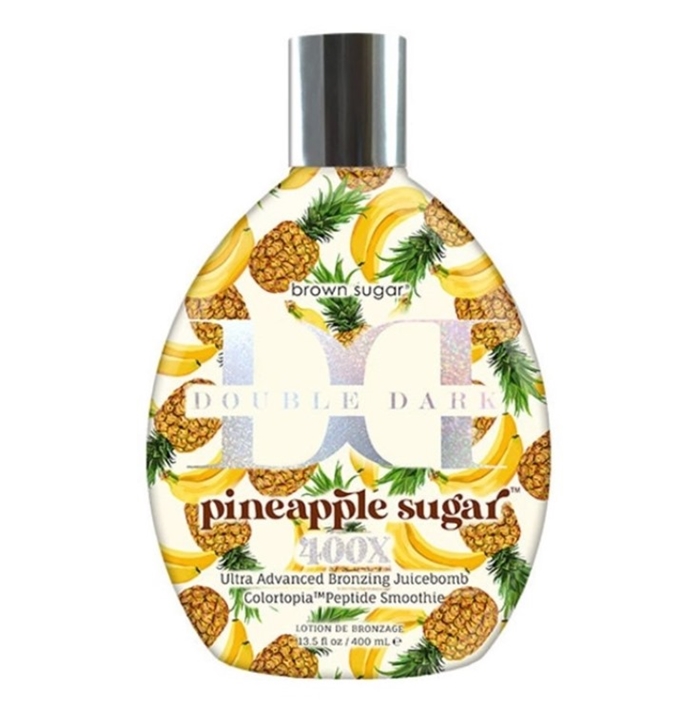 Double Dark Chocolate Pineapple Sugar Bronzer - Tan Inc Tanning Lotion - Btl 13.5oz