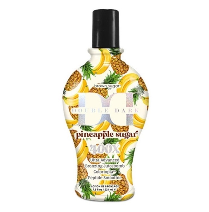 Double Dark Chocolate Pineapple Sugar Bronzer - Tan Inc Tanning Lotion - Btl 7.5oz