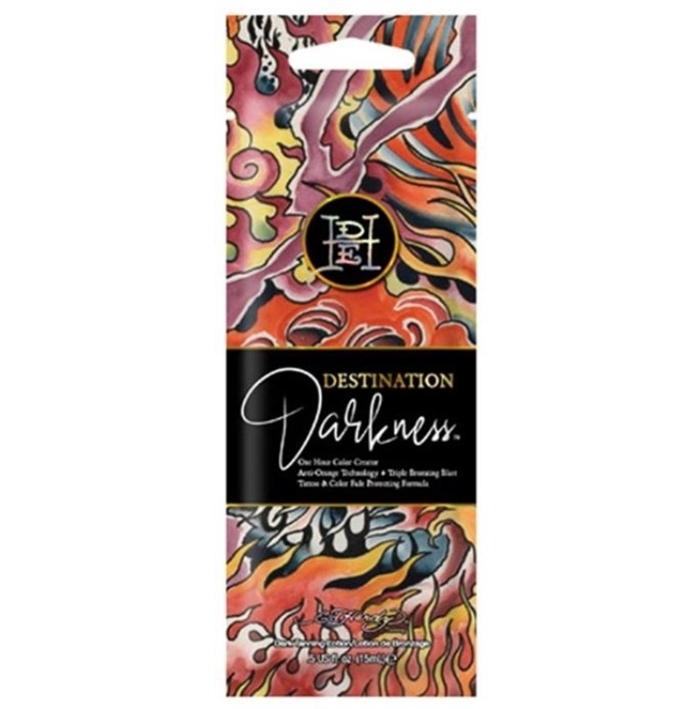 Destination Darkness Bronzer - Ed Hardy Tanning Lotion - Packet