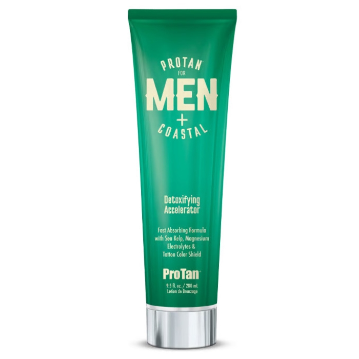 ProTan For Men Detoxifying Accelerator Tanning Lotion - Bottle