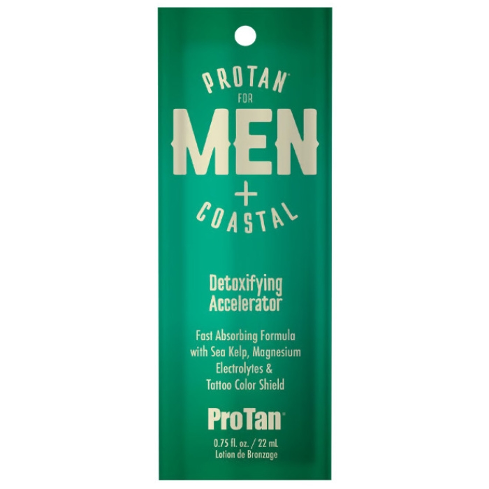ProTan For Men Detoxifying Accelerator Tanning Lotion - Packet