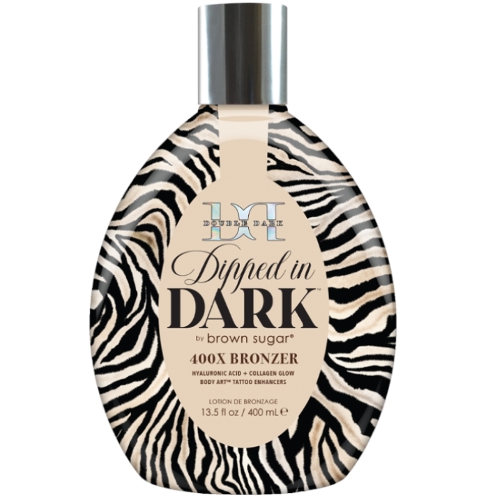 Double Dark Dipped in Dark Bronzer - Tan Inc Tanning Lotion - Bottle 13.5oz