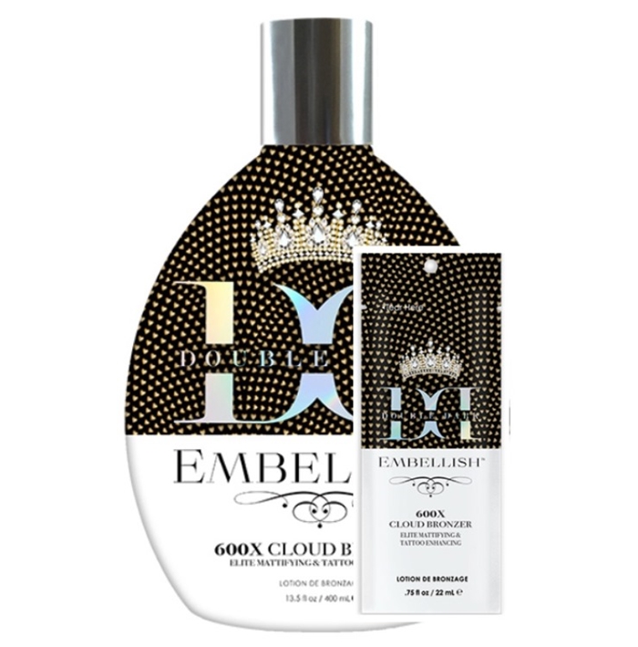 Embellish Bronzer - Tan Inc Tanning Lotion - Buy 1 Bottle Get 2 Pkts FREE