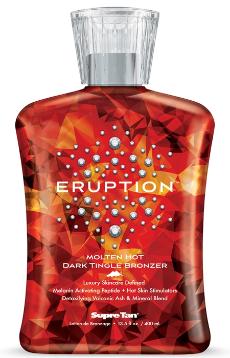 Eruption Tingle Bronzer Tanning Lotion - Buy 1 Bottle Get 5 Pkts FREE - Supre Eruption Tingle Bronzer Tanning Lotion - Buy 1 Bottle Get 5 Pkts FREE - Supre