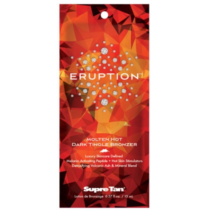 Eruption Tingle Bronzer - Supre Tanning Lotion - Packet