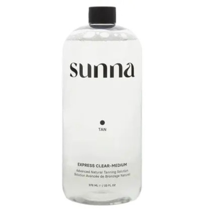 Medium Clear Express - Sunna Spray Tan Solution - 33.8oz