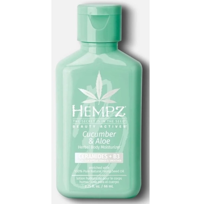 CUCUMBER ALOE & CERAMIDES B3 MOISTURIZER - Hempz Skin Care - Mini