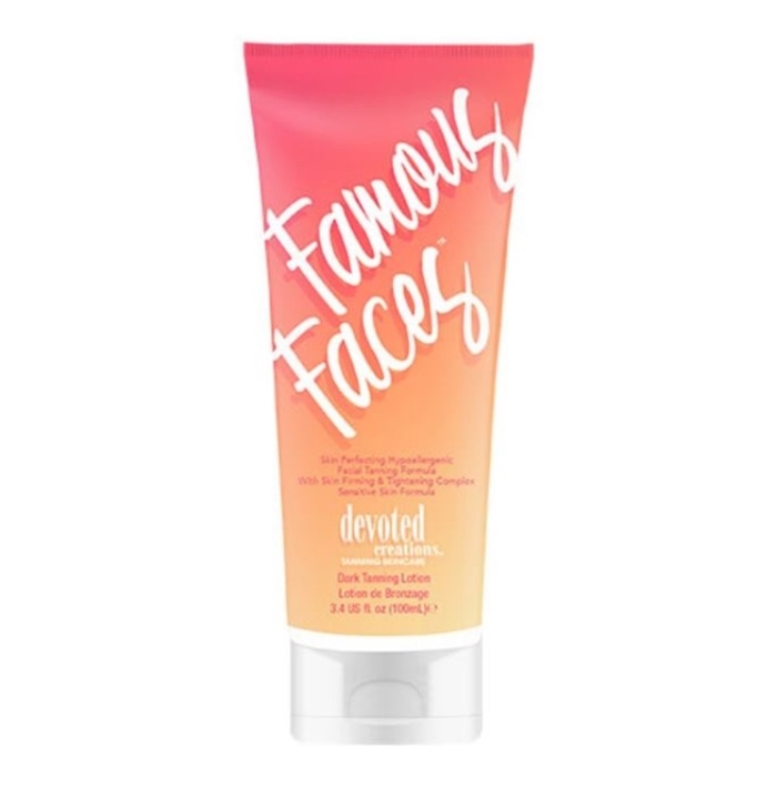 Famous Faces - Devoted Creations Tanning Lotion - Bottle