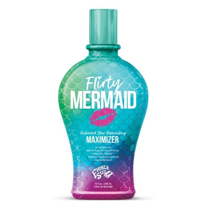 Flirty Mermaid - Fiesta Sun Tanning Lotion - Buy 1 Btl Get 3 Pkts FREE Flirty Mermaid - Fiesta Sun Tanning Lotion - Buy 1 Btl Get 3 Pkts FREE