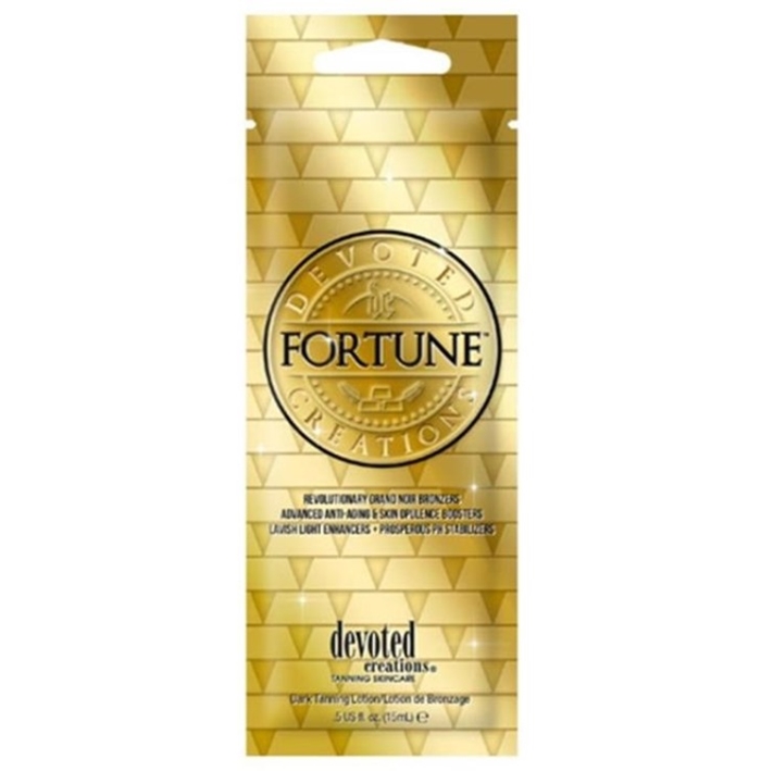 Fortune Bronzer - Devoted Creations Tanning Lotion - Packet