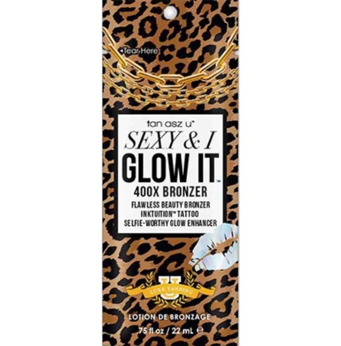 Sexy & I Glow It Bronzer - Tan Inc Tanning Lotion - Packet
