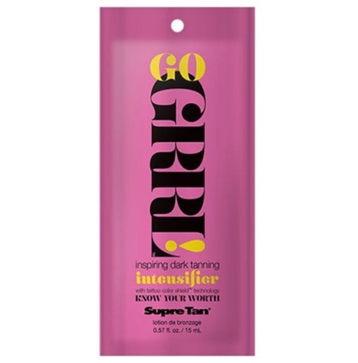 Go Grrl Intensifier - Supre Tanning Lotion - Packet