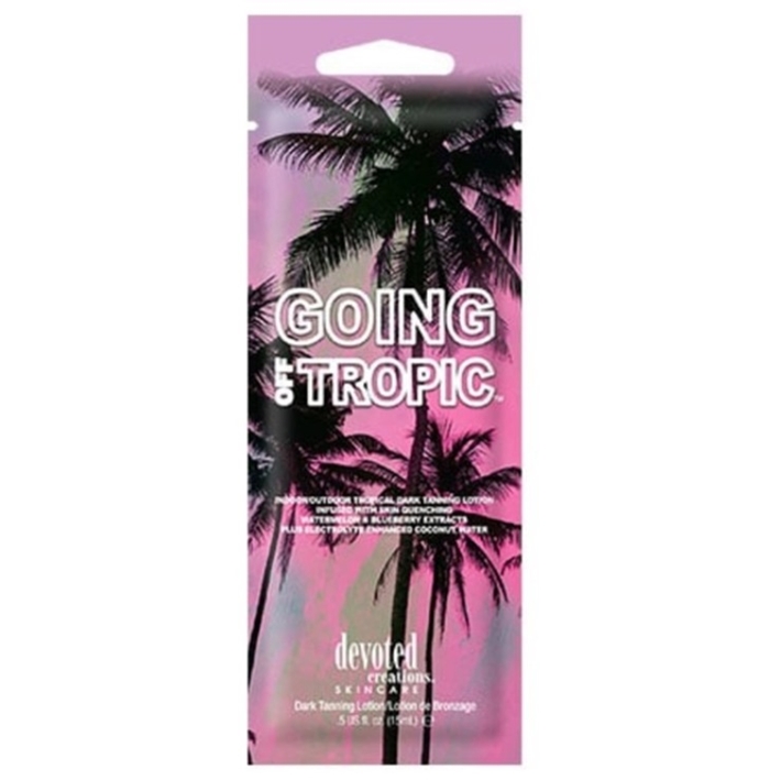 Going Off Tropic Accelerator - Devoted Creations Tanning Lotion - Packet