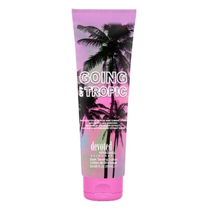 GOING OFF TROPIC ACCELERATOR - Devoted Creations Tanning Lotion - Buy 3 Bottles Get 6 Pkts FREE GOING OFF TROPIC ACCELERATOR - Devoted Creations Tanning Lotion - Buy 3 Bottles Get 6 Pkts FREE