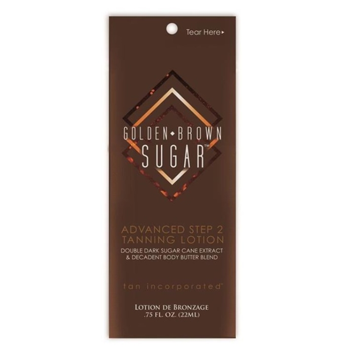 Golden Brown Sugar - Tan Inc Tanning Lotion - Packet
