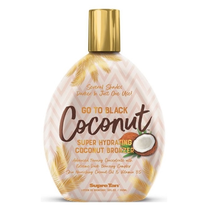 Go To Black Coconut - Supre Tanning Lotion - Buy 1 Bottle Get 5 Pkts FREE Go To Black Coconut - Supre Tanning Lotion - Buy 1 Bottle Get 5 Pkts FREE