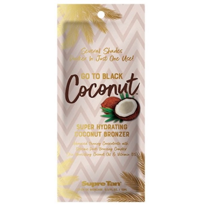 Go To Black Coconut - Supre Tanning Lotion - Packet