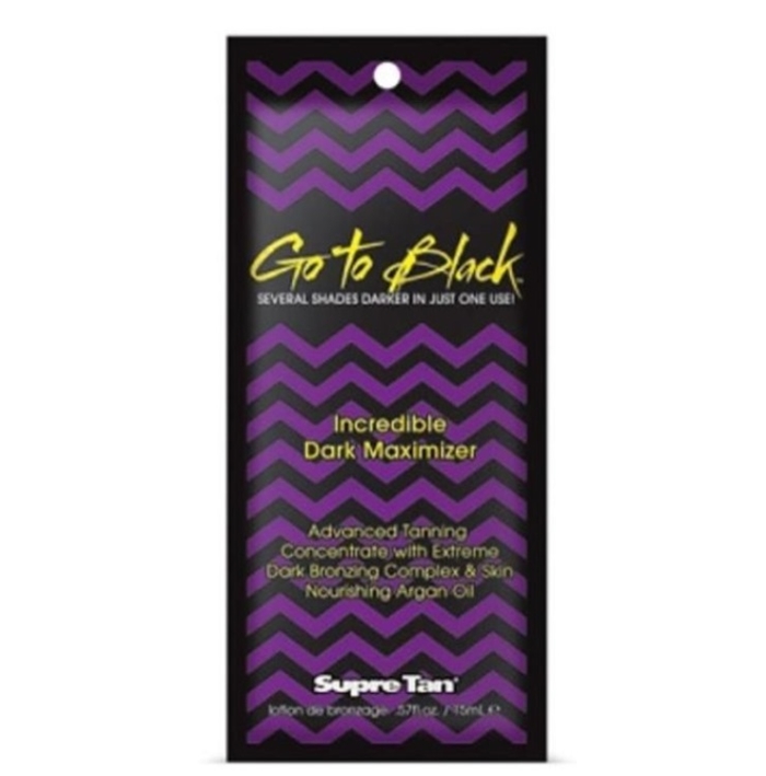 Go To Black Maximizer - Supre Tanning Lotion - Packet