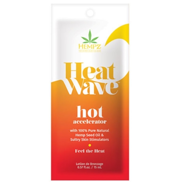 HeatWave Hot Tingle Accelerator - Hempz Tanning Lotion - Packet