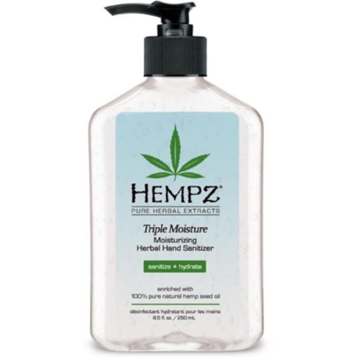 TRIPLE MOIST HAND SANITIZER - 8.5oz Btl - Hempz Skin and Body Care