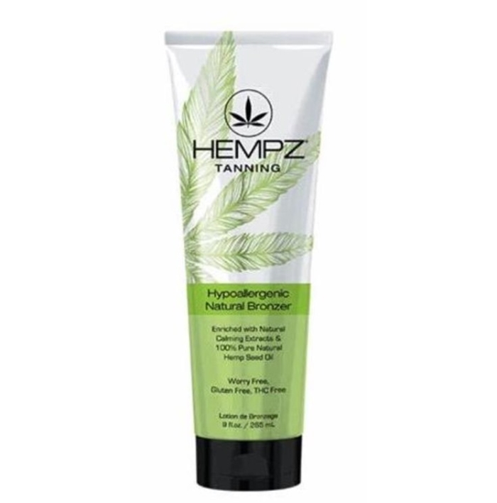 Hypoallergenic Natural Bronzer - Hempz Tanning Lotion - Bottle