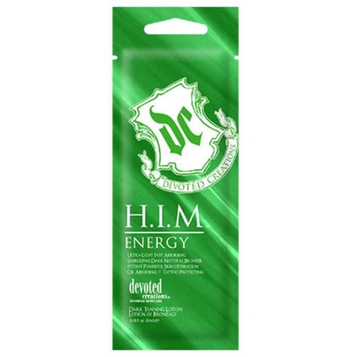 Him Energy - Devoted Creations Tanning Lotion - Packet