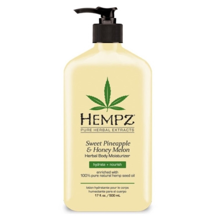 SWEET PINEAPPLE & HONEY MELON MOISTURIZER - Hempz Skin Care - Bottle