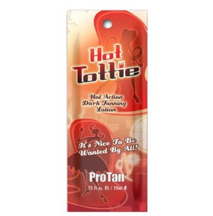 Hot Tottie Tingle Bronzer - ProTan Tanning Lotion - Packet