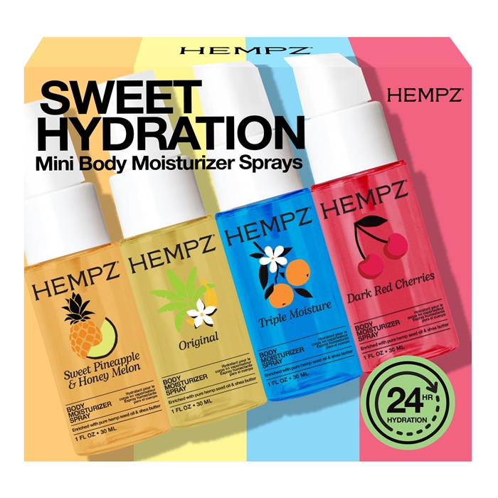 Mini Hydration Core 4pc Kit - Hempz Skin Care - PrePack