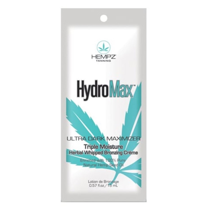 HydroMax Ultra Dark Maximizer - Hempz Tanning Lotion - Packet