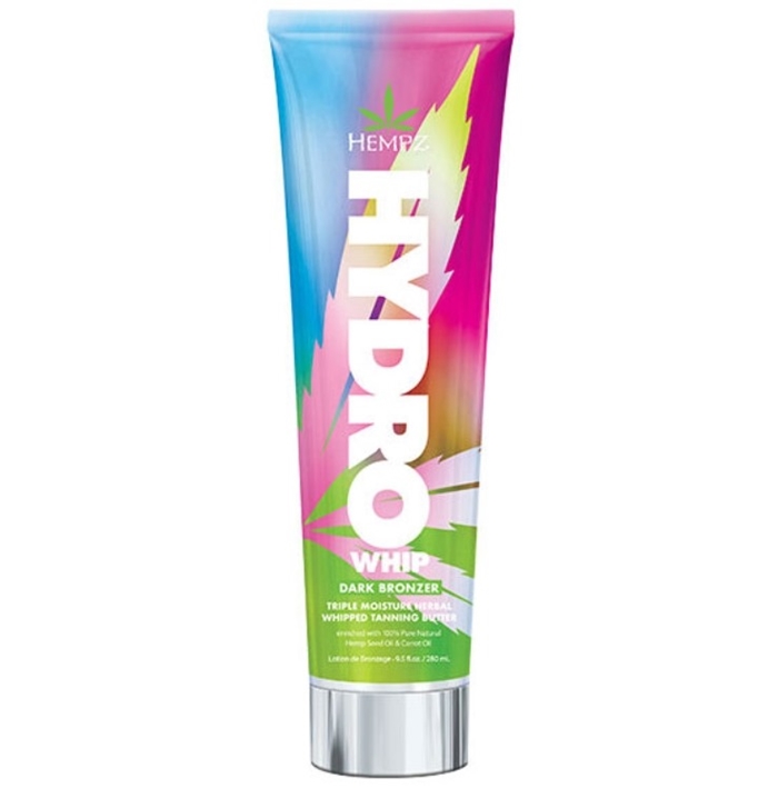 HydroWhip Dark Bronzer - Hempz Tanning Lotion - Bottle