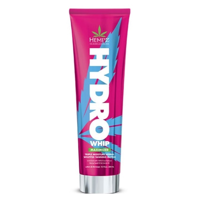 HydroWhip Triple Moist Maximizer - Hempz Tanning Lotion - Bottle