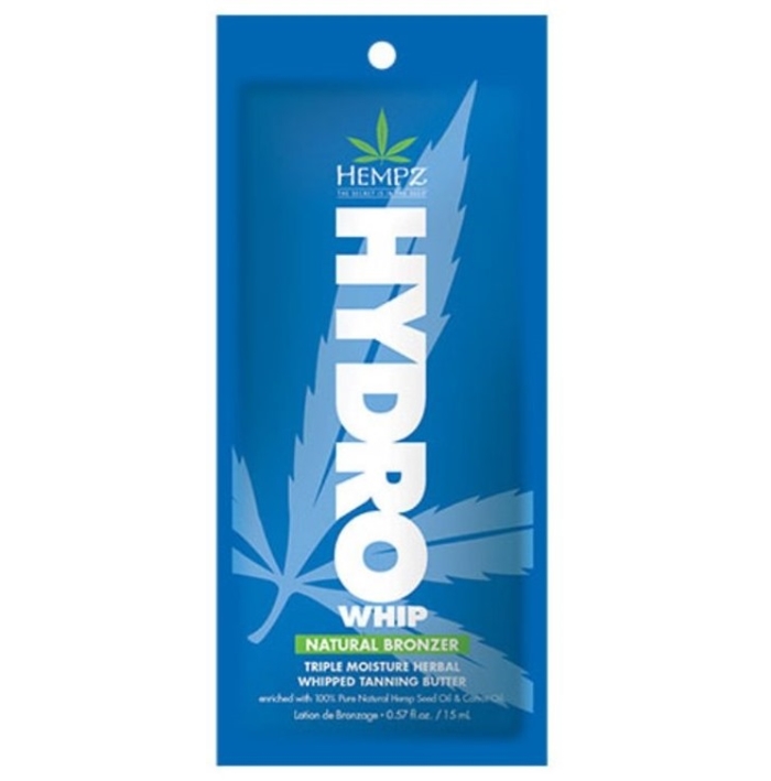 HydroWhip Natural Bronzer - Hempz Tanning Lotion - Packet
