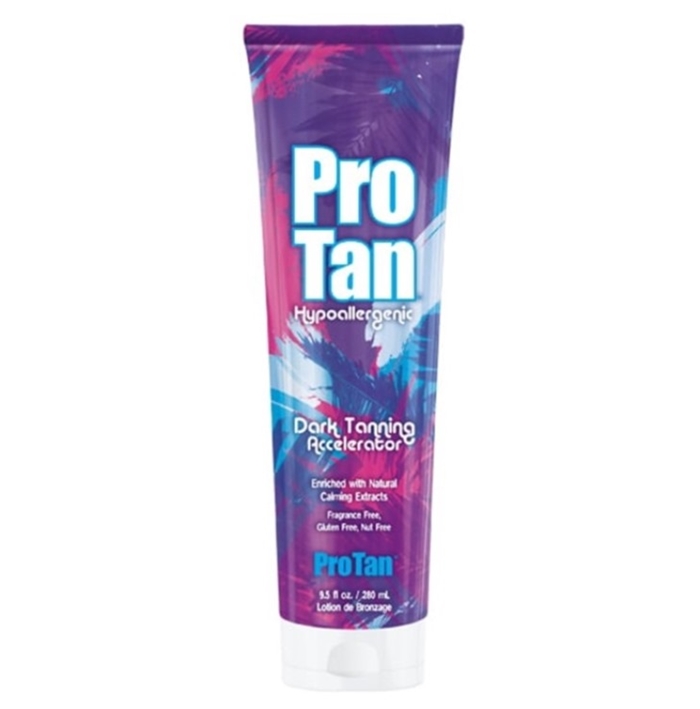 Hypoallergenic Dark Tan Accelerator - ProTan Tanning Lotion - Bottle