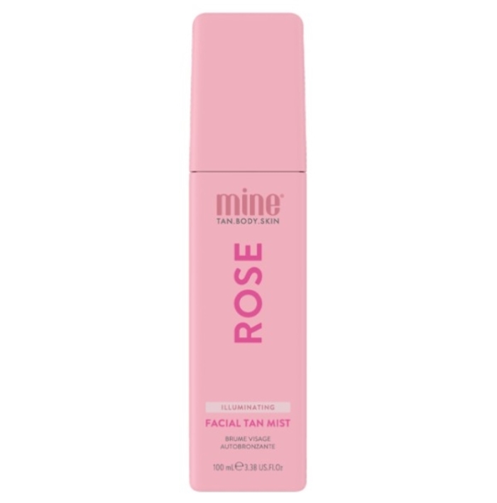 Illuminating Rose Water Facial Mist By Minetan - Bottle